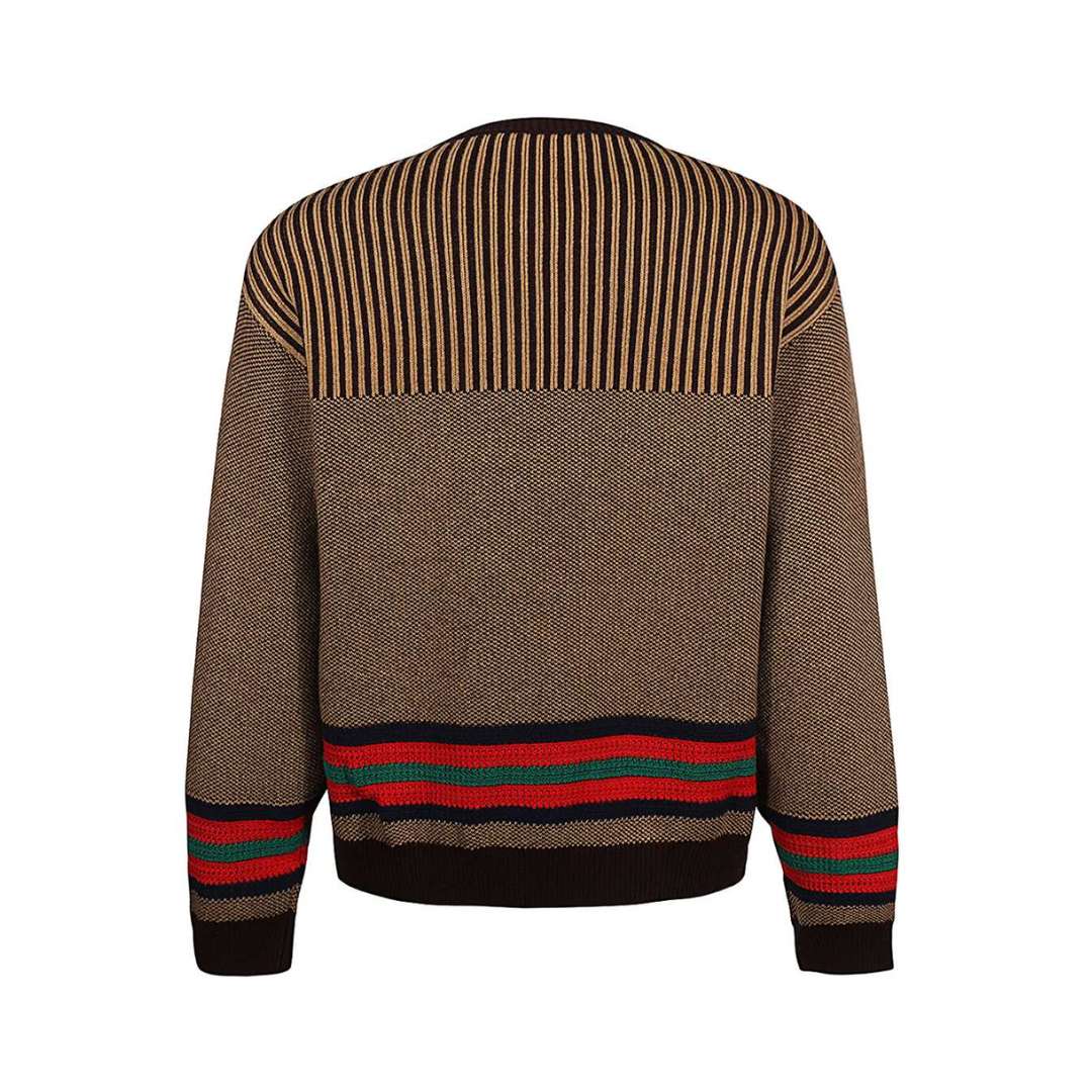 Cotton wool jumper with GG