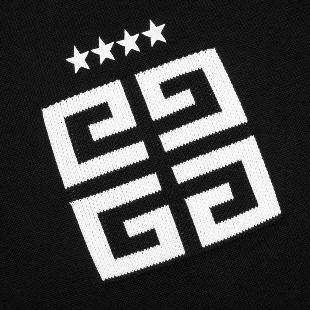 Star Embroidered 4G Logo Cardigan