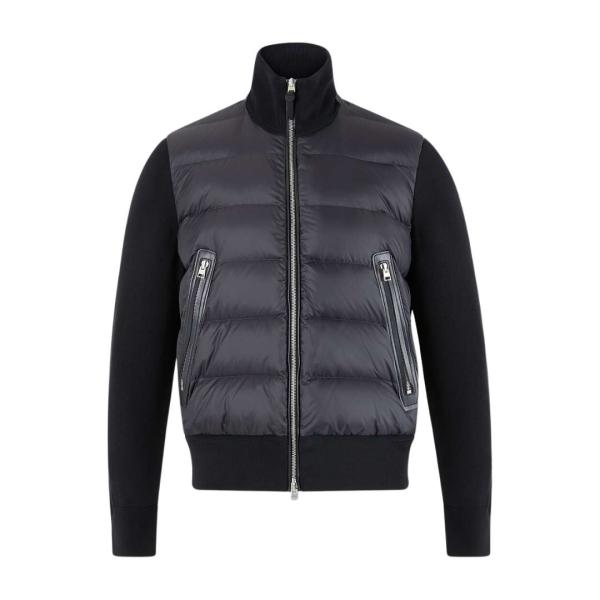 Nylon Down Zip Blouson