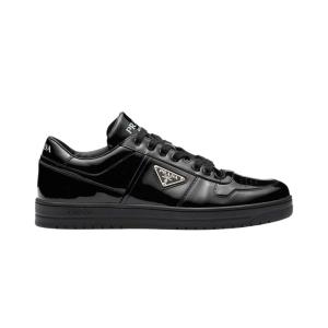 Black Downtown Patent Leather Sneakers