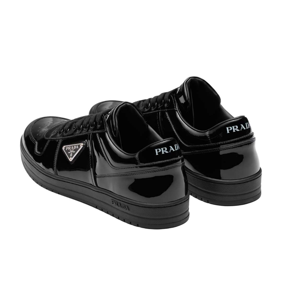 Black Downtown Patent Leather Sneakers