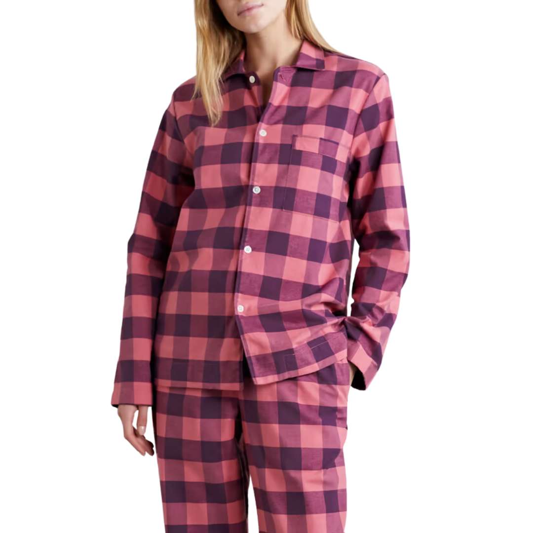 Flannel Pajamas Shirt