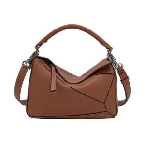 Common Small Puzzle Shoulder Bag - Brown