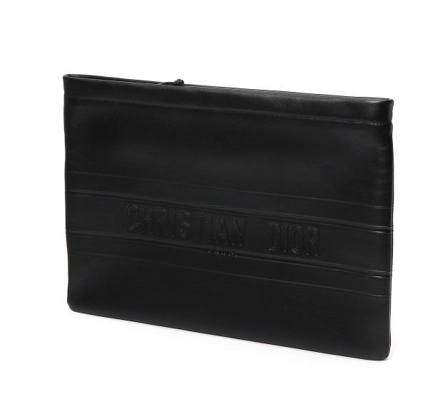 DIOR striped pouch