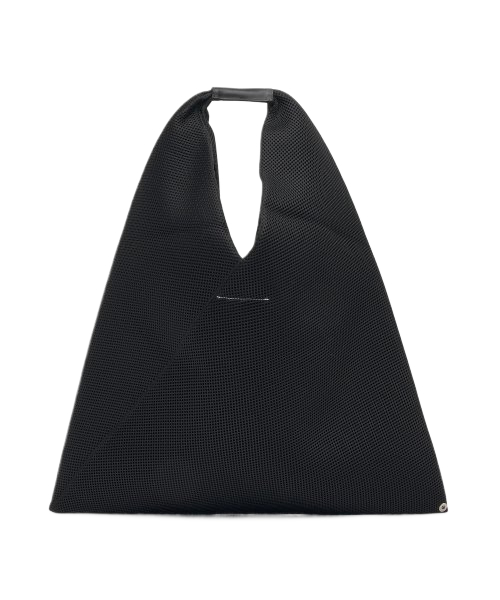 Women's Mesh Japanese Tote Bag - Black