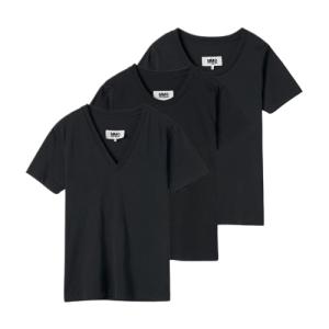 Women's 3 Pack Combo Short Sleeve T-Shirt - Black