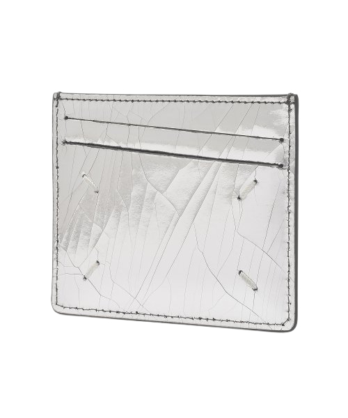 Common Broken Mirror Card Holder - Silver