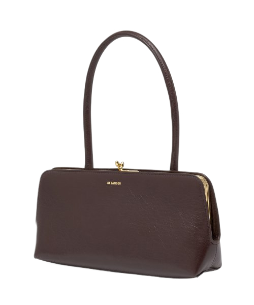 Women's Small Goji Frame Tote Bag - Dark Brown
