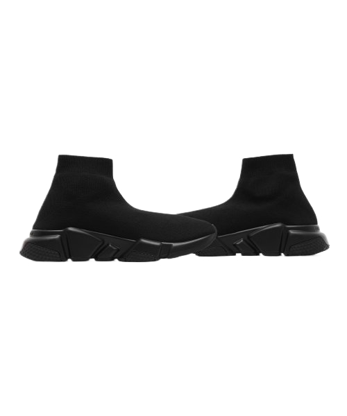 Women's Speed ​​Graffiti Sneakers - Black