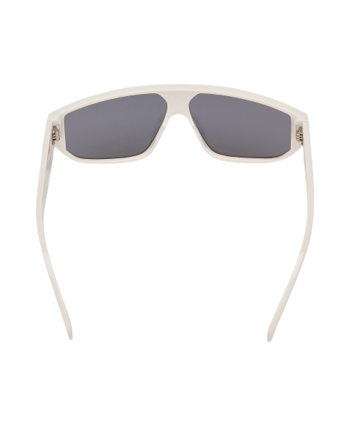 Common Mirror Lens Sunglasses - White