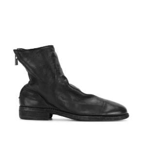 986 leather zip-up ankle boots