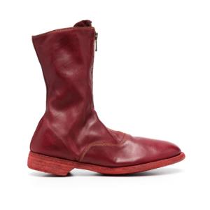 310 leather zip-up ankle boots