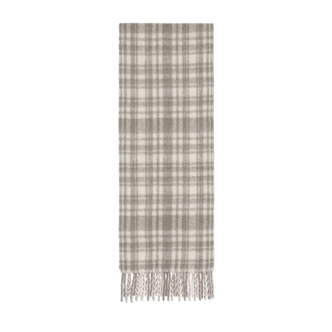 Neutrals Oversize Checkered Scarf