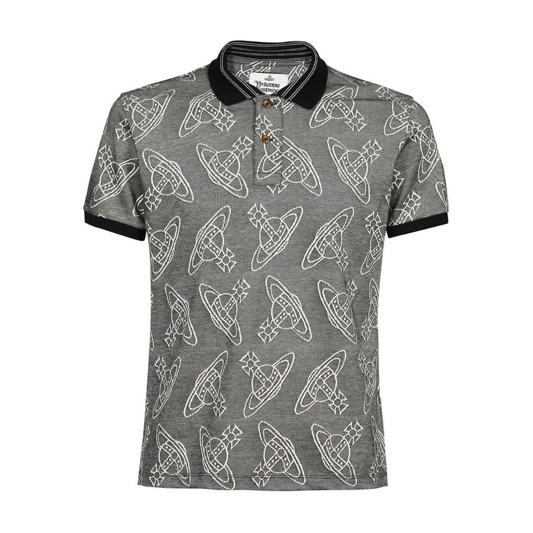 Classic polo striped collar short sleeve