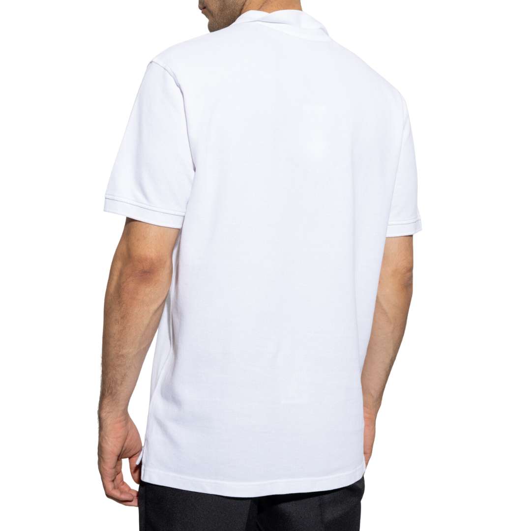 Bokeh Flower Embroidery Short Sleeve Karatei