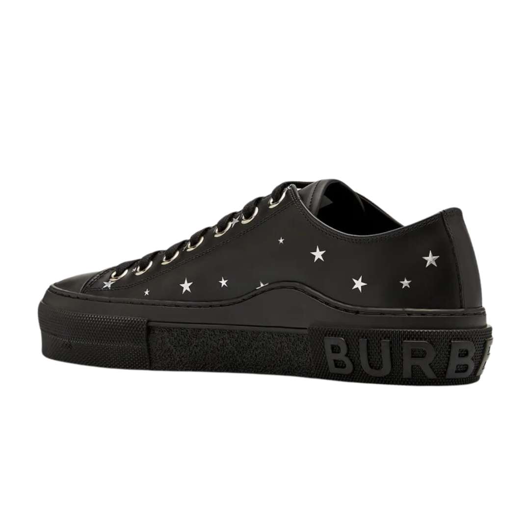 Jack Star Studded Leather Low-top Trainers