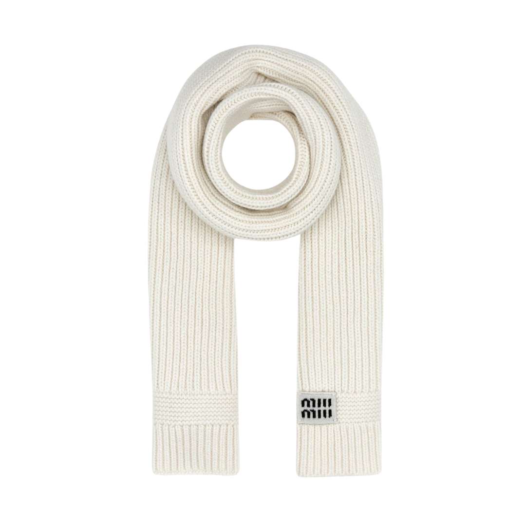 Wool and cashmere scarf