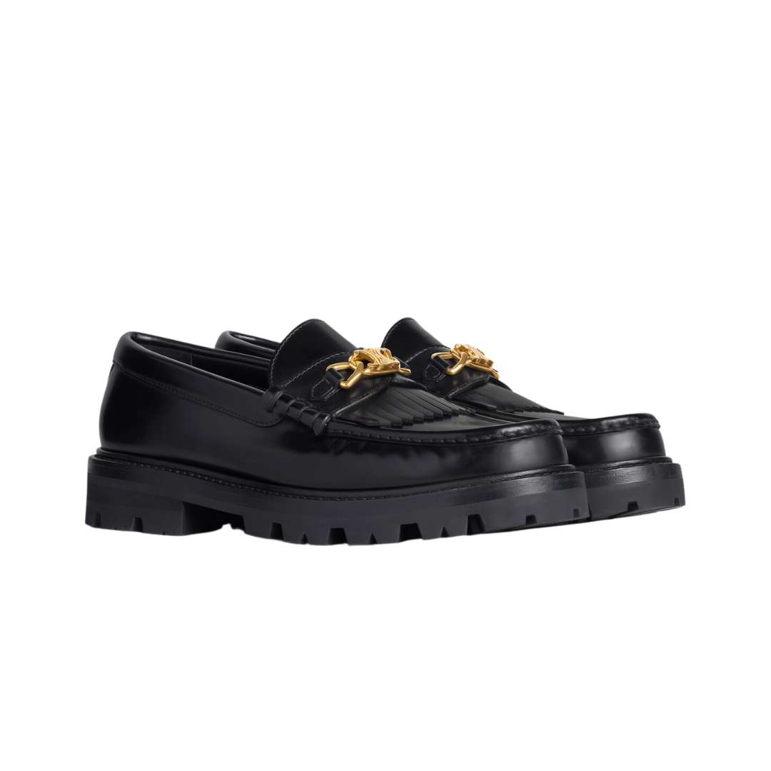 Black Margaret Triope Loafer