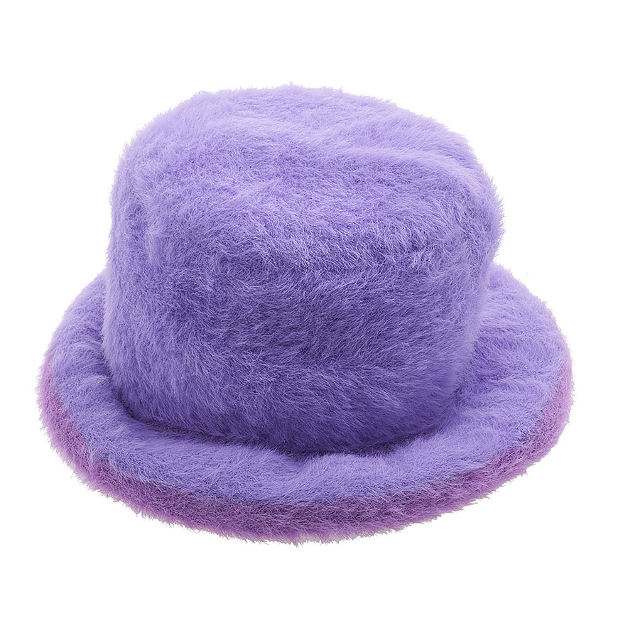 Le Bob Neve Fluffy Bucket Hat