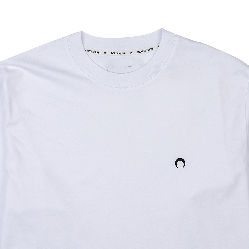 Moon Logo Embroidered T-Shirt