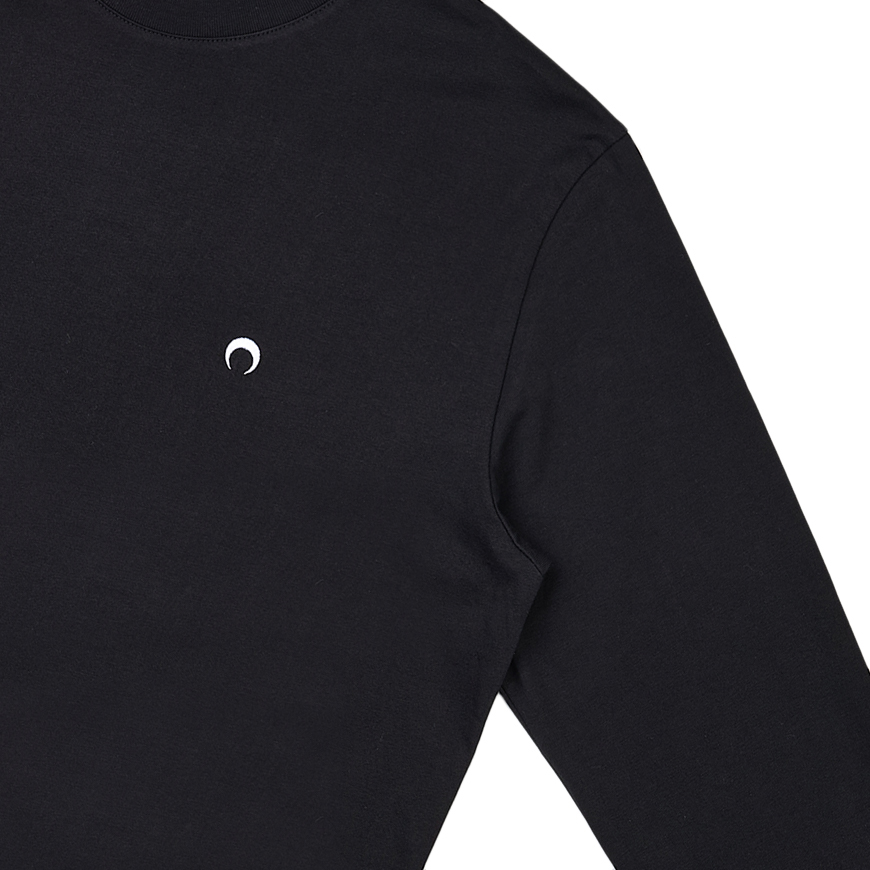 Moon Logo Embroidered T-Shirt