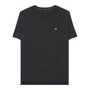 Moon Logo Embroidered Short Sleeve T-Shirt