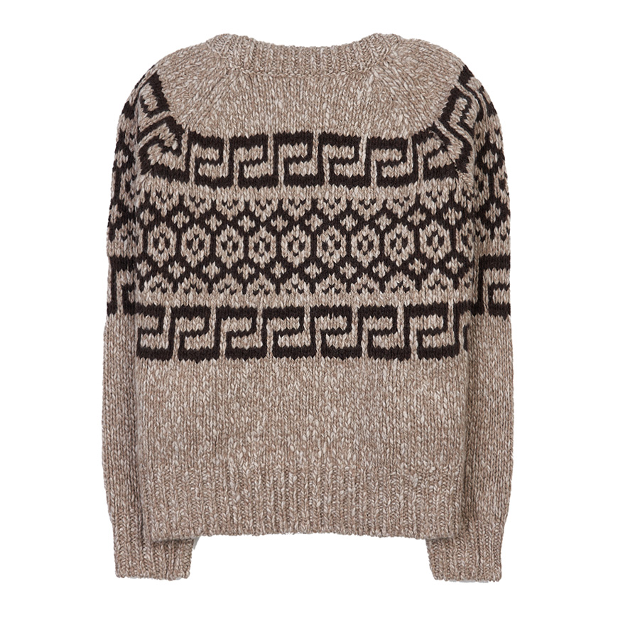 Triope Fair Isle Wool Sweater
