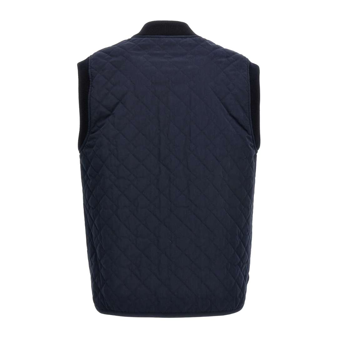 Quilted Zipped Vest