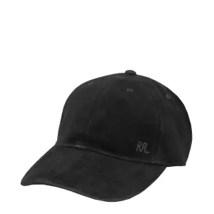 Double RL leather cap