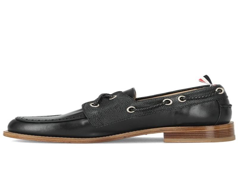 Vitello Calf Leather Boat Shoes