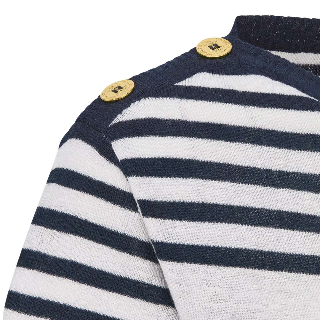 Marinière Short-Sleeved Sweater
