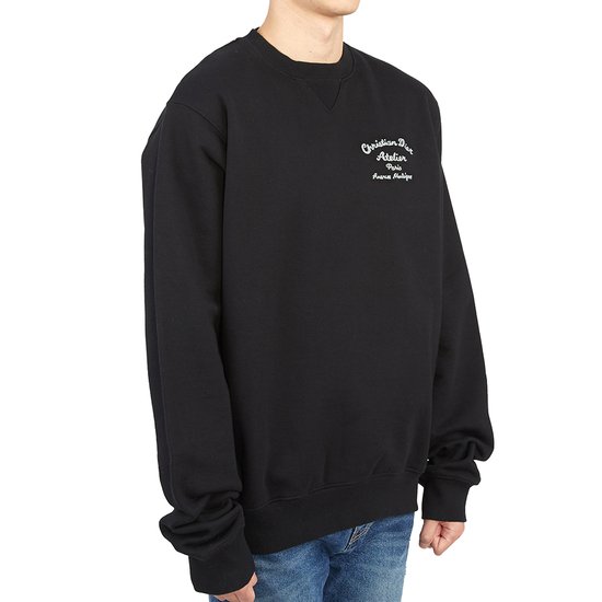 Sleeve Brushed Sweatshirt