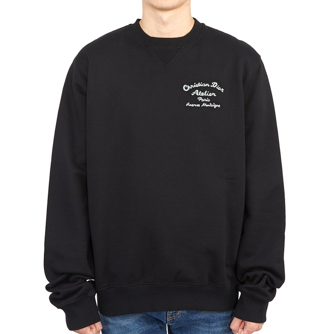 Sleeve Brushed Sweatshirt