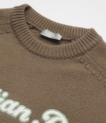  Atelier logo wool sweater