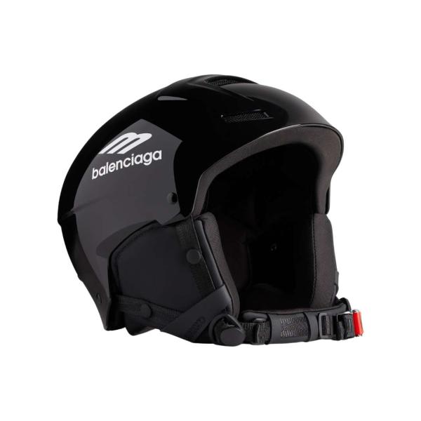 Helmet made of black EPS and ABS