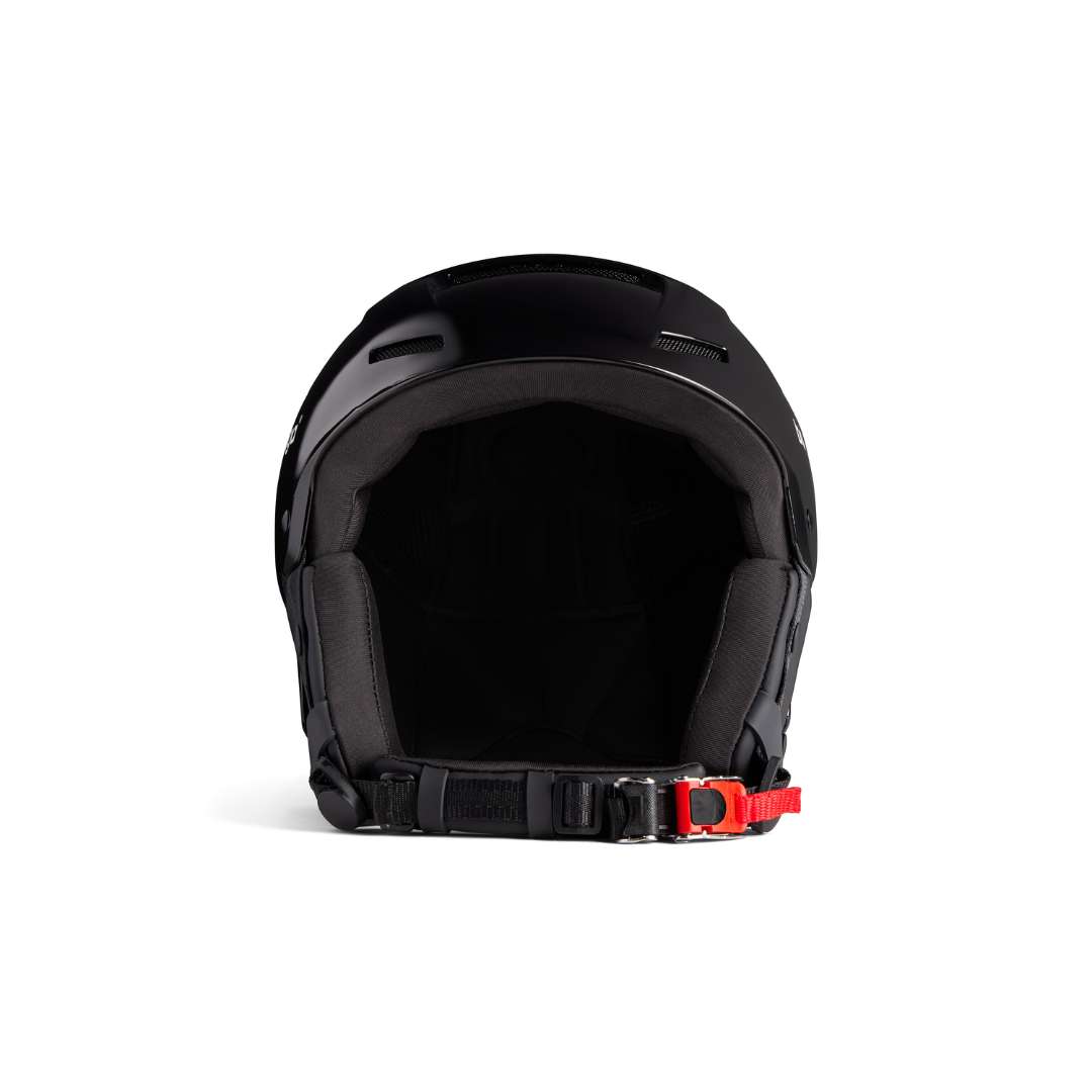 Helmet made of black EPS and ABS