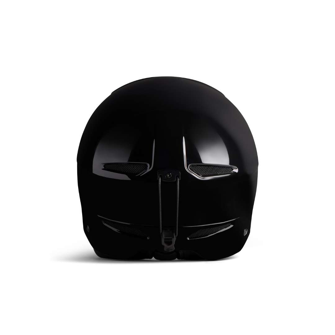 Helmet made of black EPS and ABS