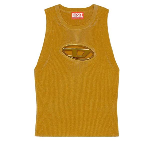 M ONERVA cut-out logo tank top