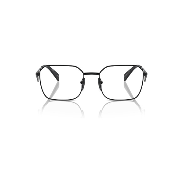 PR A51V black thin frame glasses