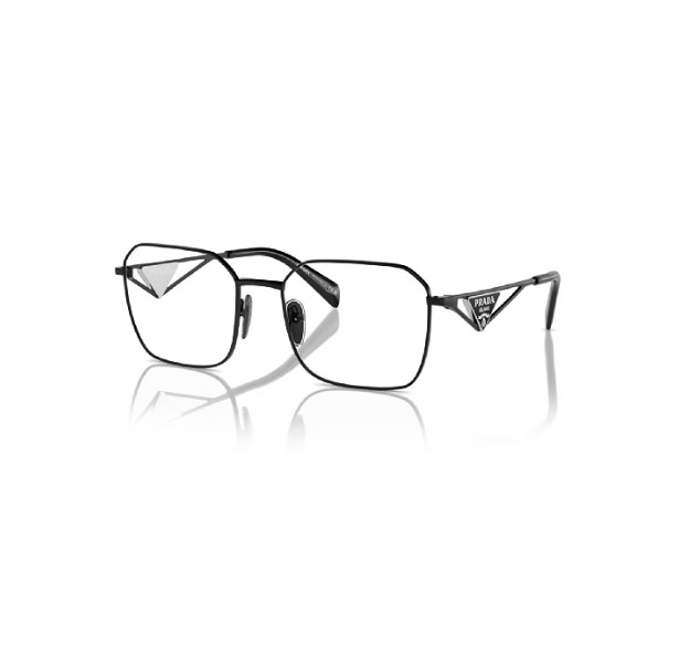 PR A51V black thin frame glasses