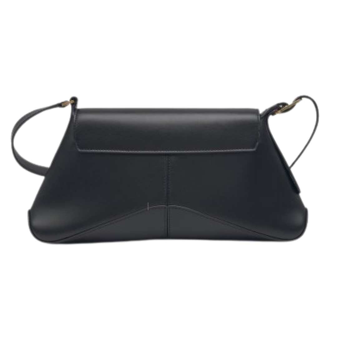 Women’s Medium XX Flap Shoulder Bag – Black