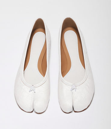 Tabi Ballerina Shoes White