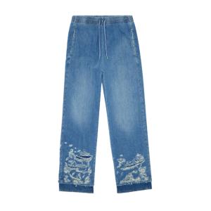 D-MARTIAN STRAIGHT DISTRESSED JEANS Details
