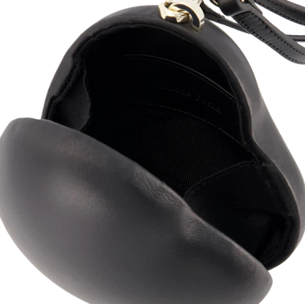 Micro Heart Leather Crossbody Bag