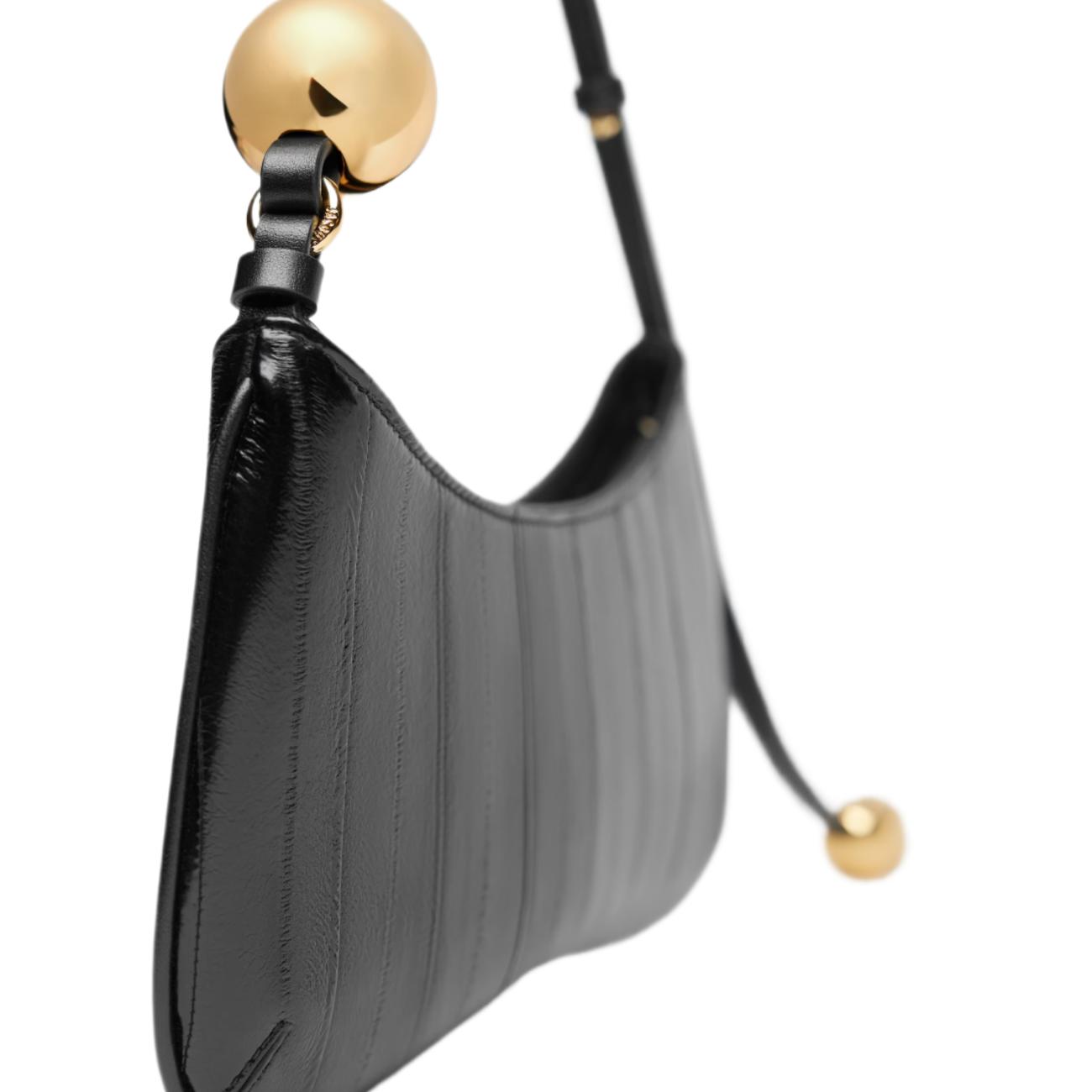 BISOU Pearl Leather Shoulder Bag