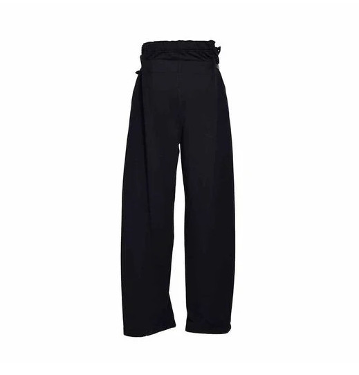 Belted sports track pants