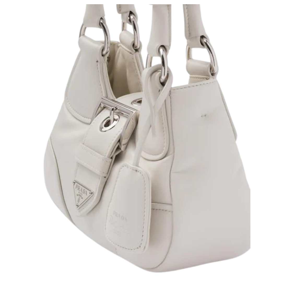 Prada moon padded nappa leather bag