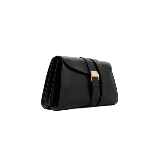 ISLA Smooth Leather Strap Clutch Bag