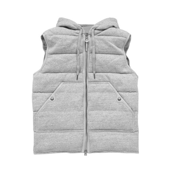 Hooded Goose Down Vest