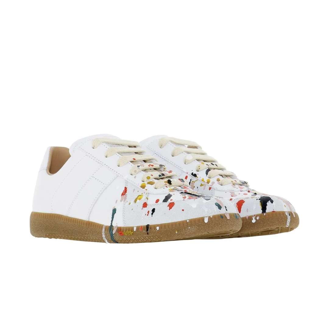 Replica Paint Splatter Sneakers